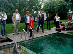 Besichtigung Naturpool